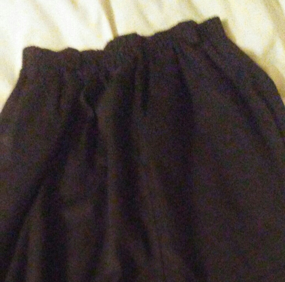 Black lady's skirt